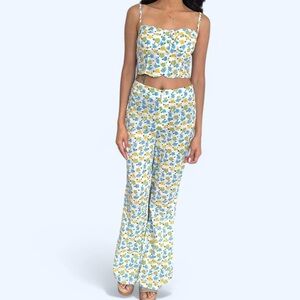 Floral Print Women's 2 pieces set